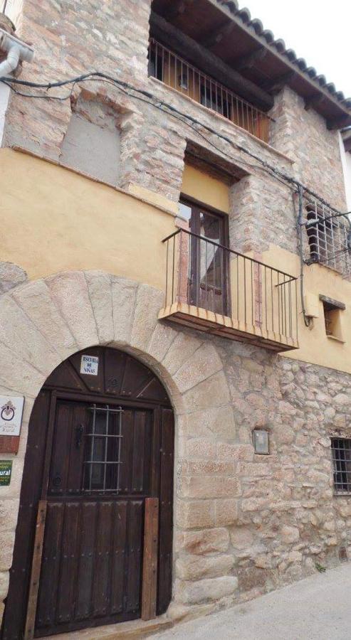 הוילה Fuentes de Rubielos La Vieja Escuela מראה חיצוני תמונה
